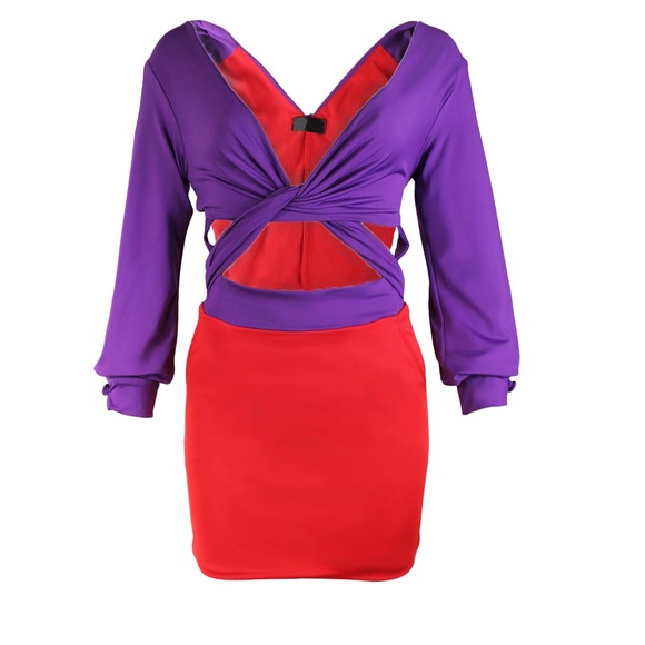 Designer Inspired Cut Out Dress - Picture 1 of 3